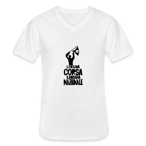 Lingua Corsa - T-shirt classique col V Homme