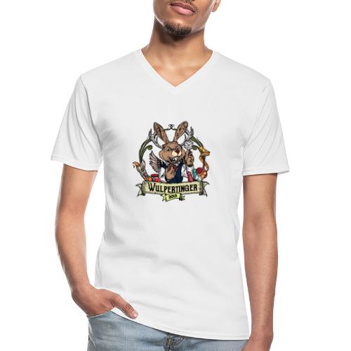 Wulpertinger - Klassisches Männer-T-Shirt mit V-Ausschnitt