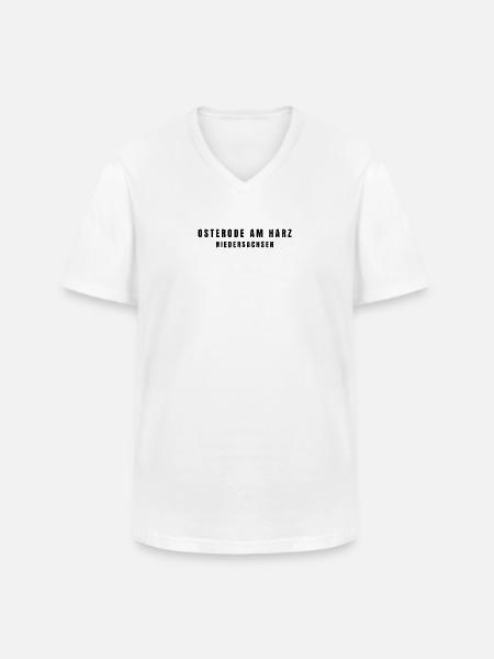 Osterode am Harz, Lower Saxony - Men's V-Neck T-Shirt - white