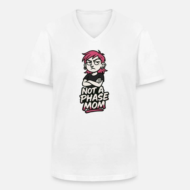 Piercing Addict Body Mod Enthusiast - Männer-T-Shirt mit V-Ausschnitt - Weiß