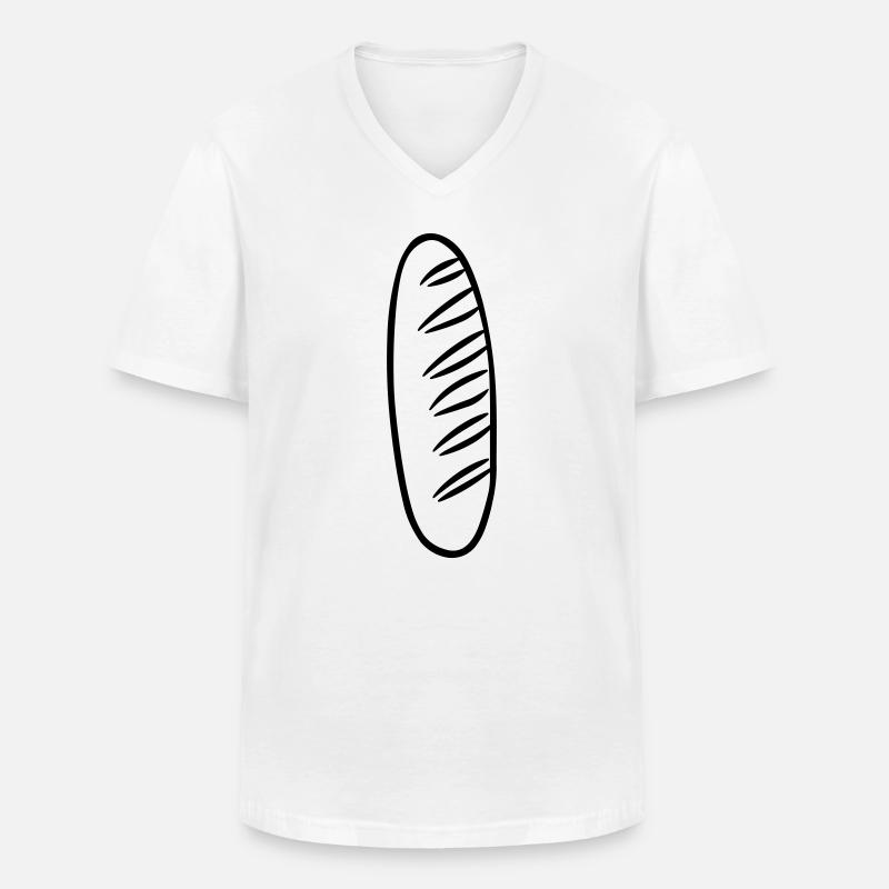 Zauberstab - Männer-T-Shirt mit V-Ausschnitt - Weiß
