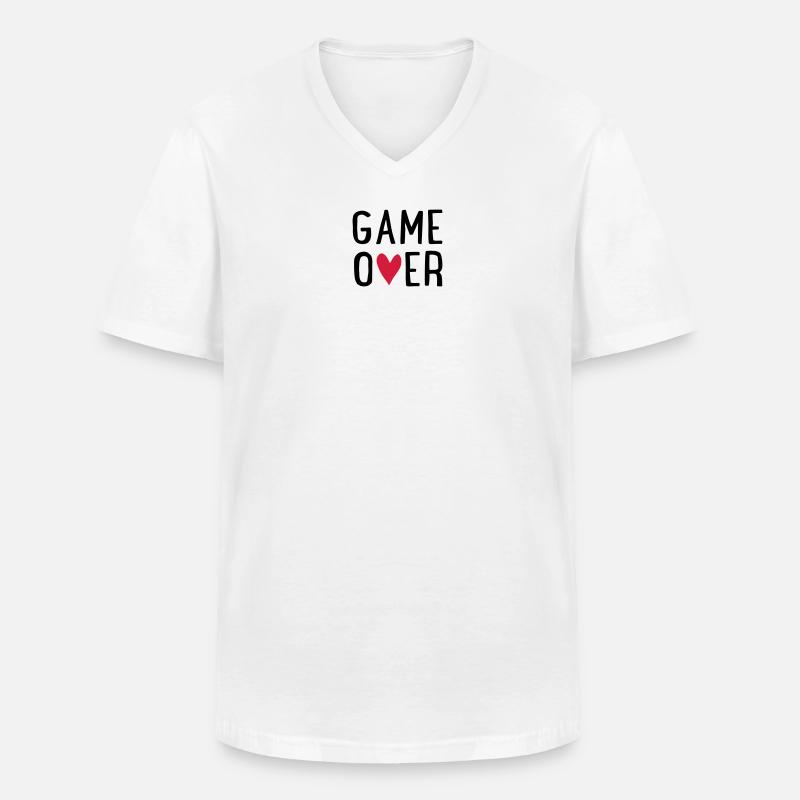 Junggesellenabschied - Männer-T-Shirt mit V-Ausschnitt - Weiß