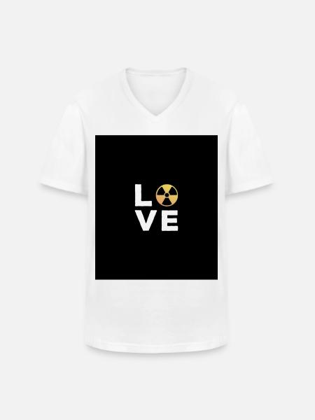 Love Gift Manip Radioologist Radiology - Men's V-Neck T-Shirt - white