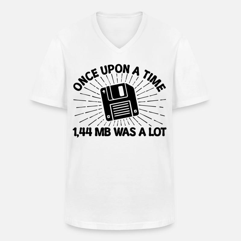 Déclaration du développeur Programmer Debug Skripting - T-shirt col V Homme - blanc