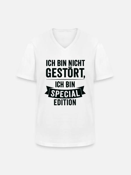 I'm Special Edition - Men's V-Neck T-Shirt - white