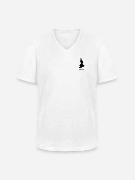 Bruges - Men's V-Neck T-Shirt - white