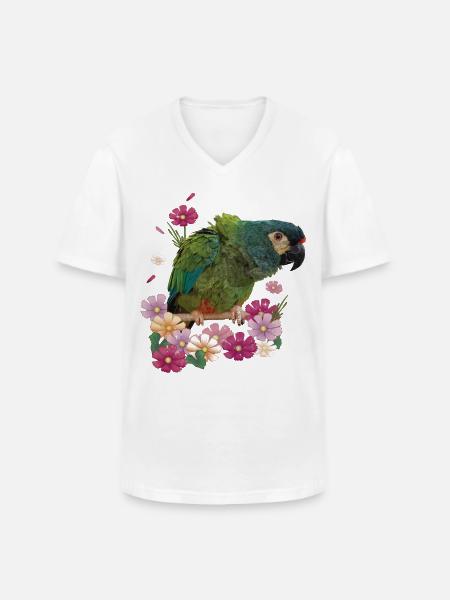 The Maracanã - Men's V-Neck T-Shirt - white
