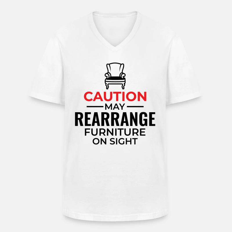 Innenarchitekt Dekorationsdesign Profi - Männer-T-Shirt mit V-Ausschnitt - Weiß