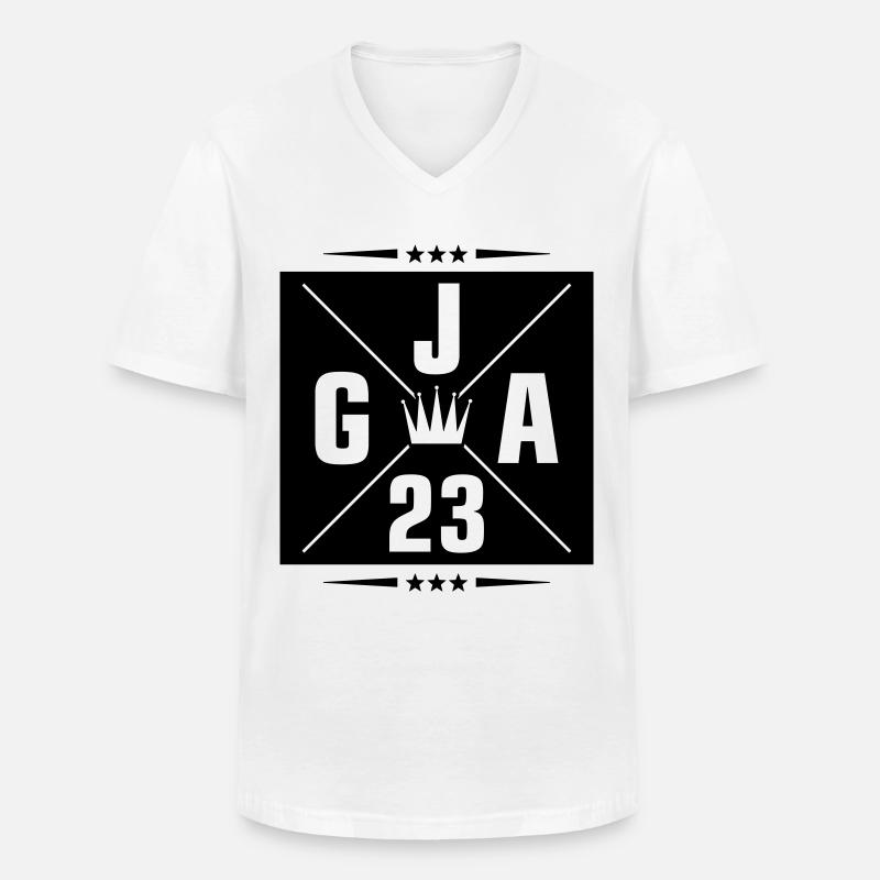 Jga 2023 Junggesellenabschied - Männer-T-Shirt mit V-Ausschnitt - Weiß