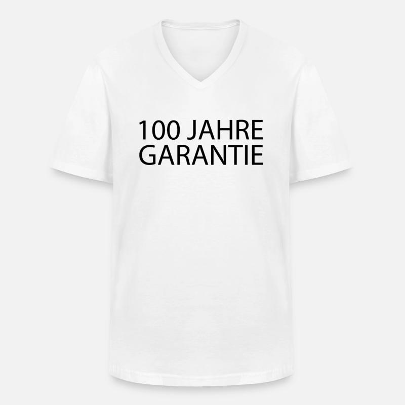 Mallorca Spruch - Männer-T-Shirt mit V-Ausschnitt - Weiß