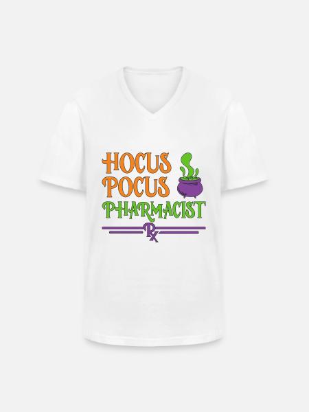 Pharmacist Halloween - Men's V-Neck T-Shirt - white
