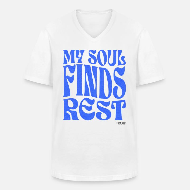 Christianity Christian Bible Verse - Men's V-Neck T-Shirt - white