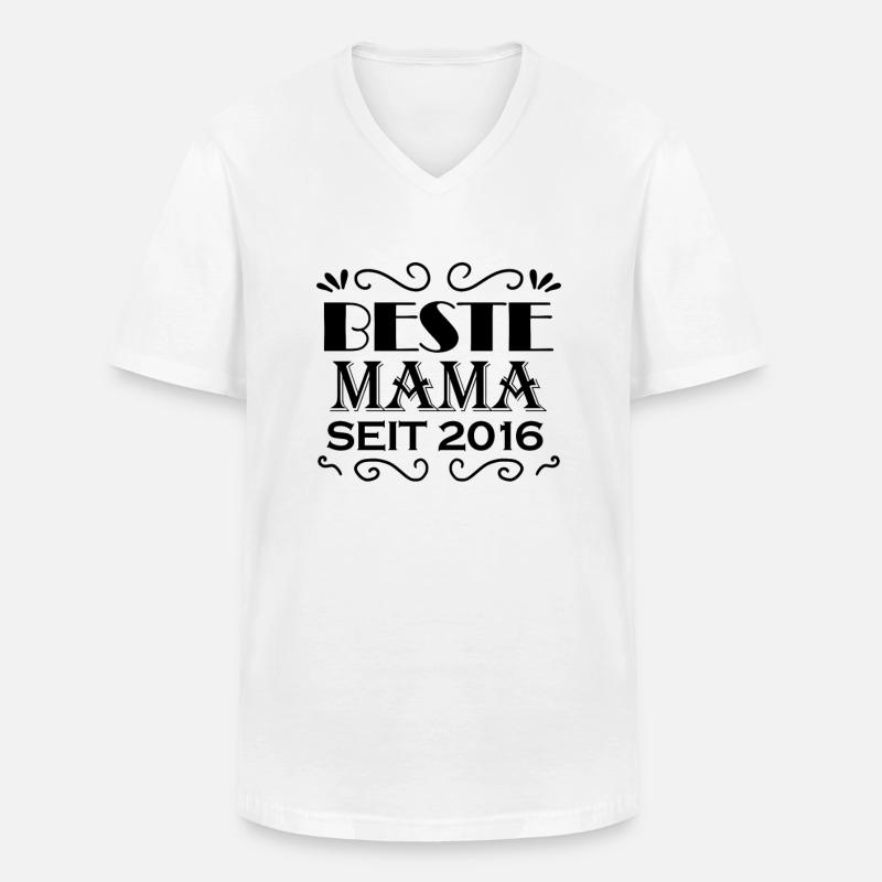 Beste2 2016 - Männer-T-Shirt mit V-Ausschnitt - Weiß
