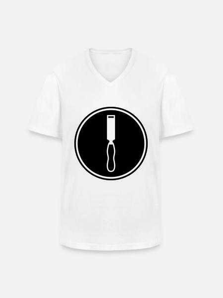 Tool icon - Men's V-Neck T-Shirt - white