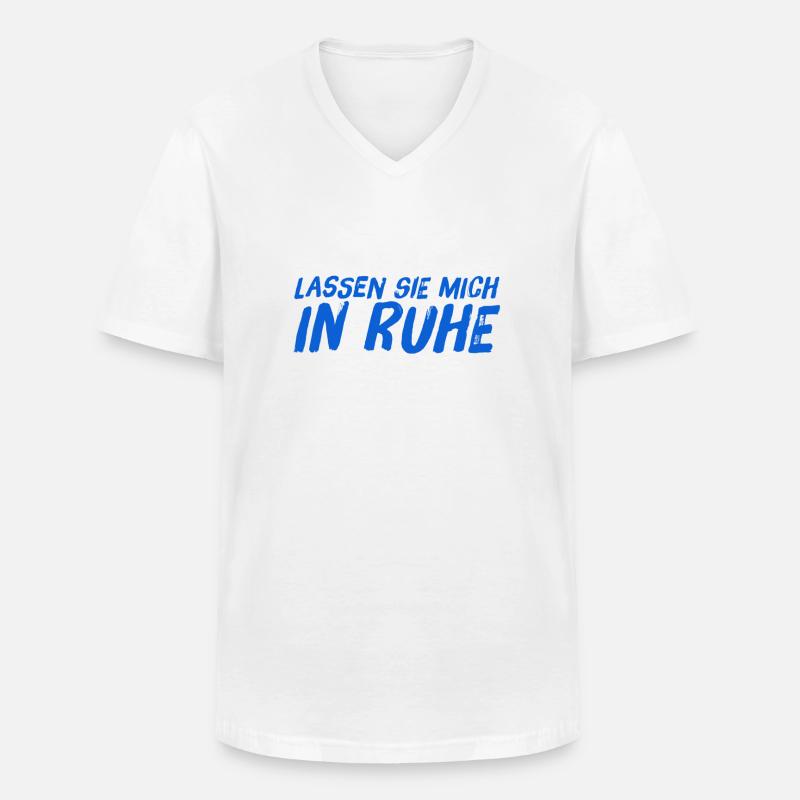 sie sind nervig - Männer-T-Shirt mit V-Ausschnitt - Weiß