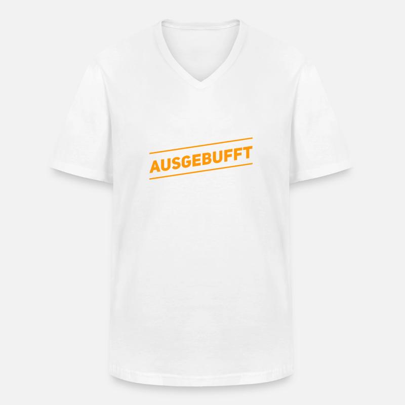 ich bin ein Fuchs - Männer-T-Shirt mit V-Ausschnitt - Weiß