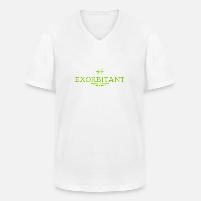 ich bin großartig - Männer-T-Shirt mit V-Ausschnitt - Weiß