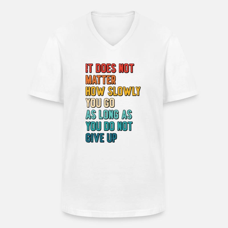 Studentisches Lernen Bildung Studieren - Männer-T-Shirt mit V-Ausschnitt - Weiß