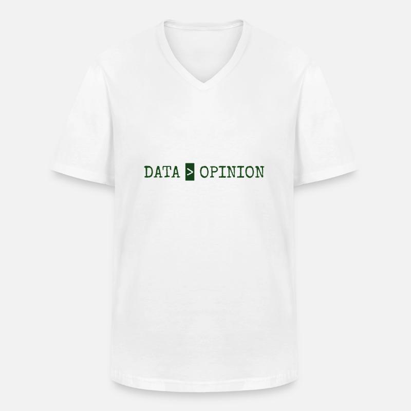 Software Ingenieur Informatiker Programmierer - Männer-T-Shirt mit V-Ausschnitt - Weiß
