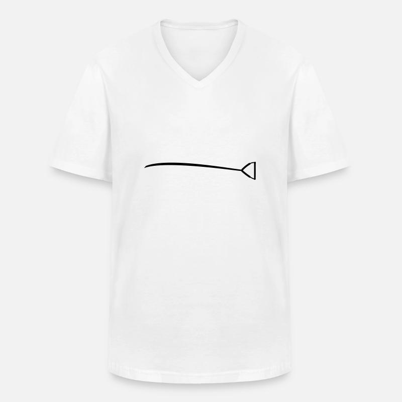 rope_2 - Männer-T-Shirt mit V-Ausschnitt - Weiß