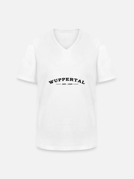 wuppertal_1929 - Men's V-Neck T-Shirt - white