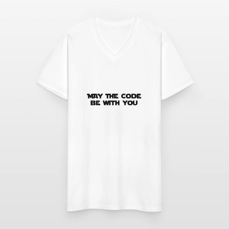 Computer / Developer / Geek / Code / Funny Men's V-Neck T-Shirt
