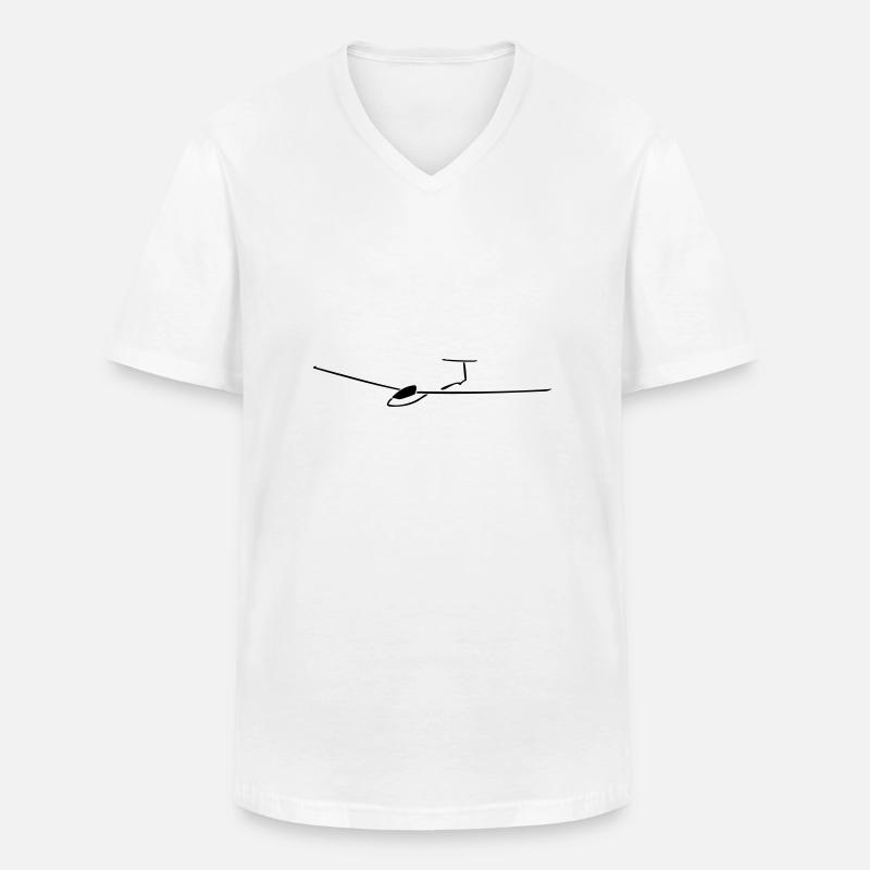 mosquito - Männer-T-Shirt mit V-Ausschnitt - Weiß