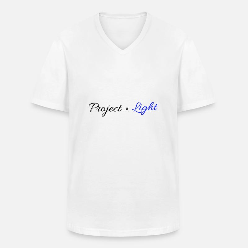 Ramadan, Projekt Licht. - Männer-T-Shirt mit V-Ausschnitt - Weiß