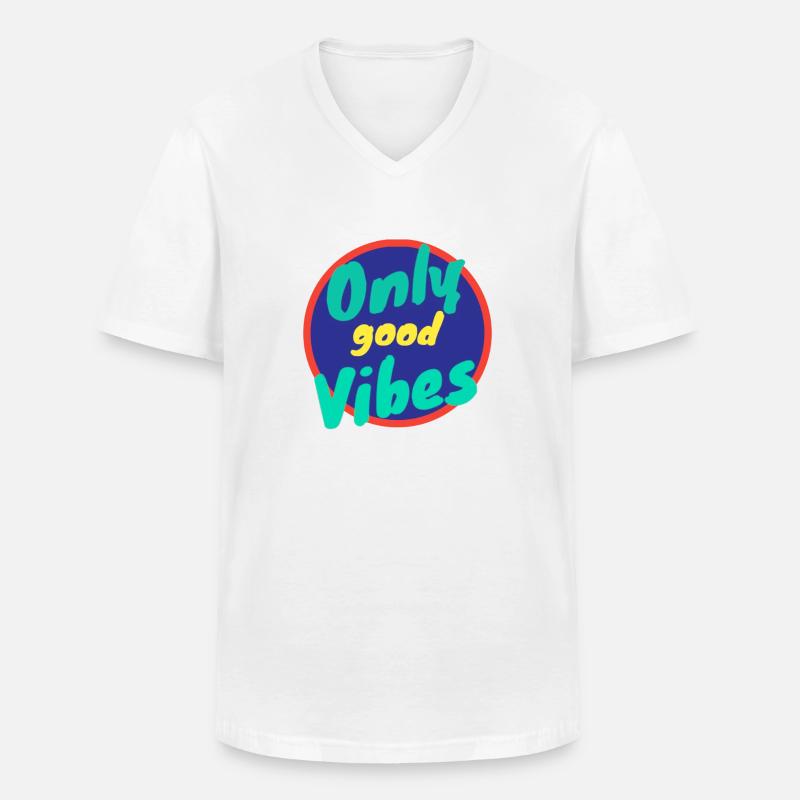 PhotoRoom 20230717 233535 - Männer-T-Shirt mit V-Ausschnitt - Weiß