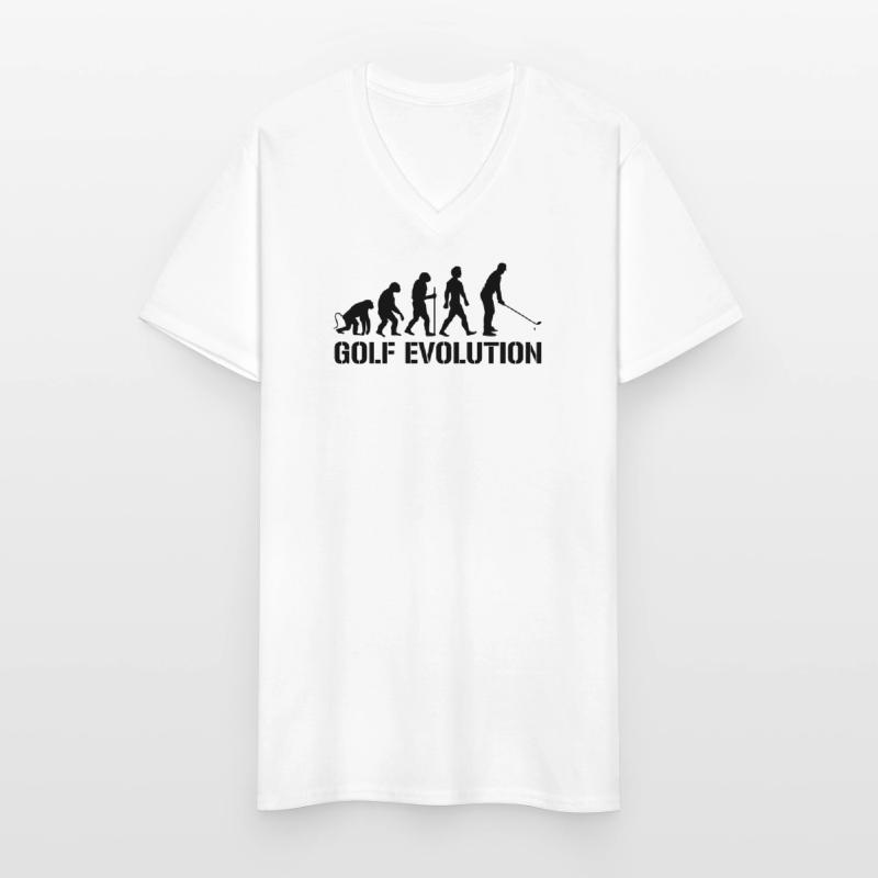 Evolution Golf Men's V-Neck T-Shirt