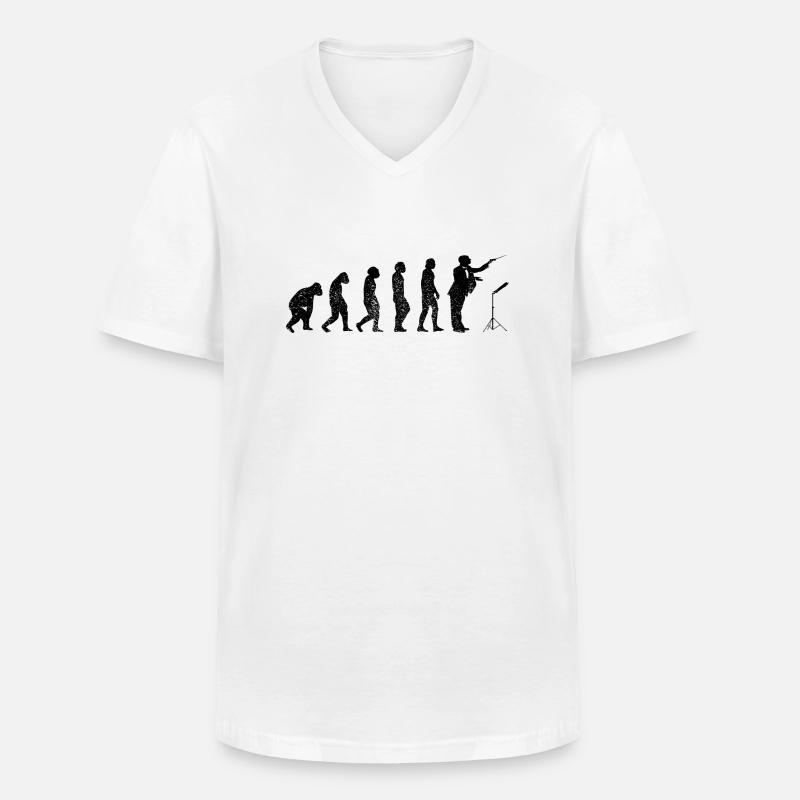 Dirigenten Geschenk Dirigent Musik Dirigieren - Männer-T-Shirt mit V-Ausschnitt - Weiß
