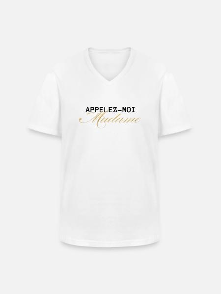 Call Me Mrs. Gold- Bride-to-be - Men's V-Neck T-Shirt - white