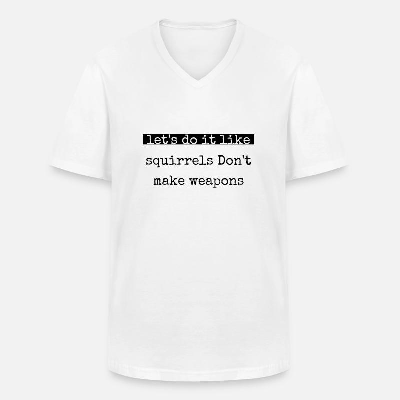 carpenter work tshirts tools - Männer-T-Shirt mit V-Ausschnitt - Weiß