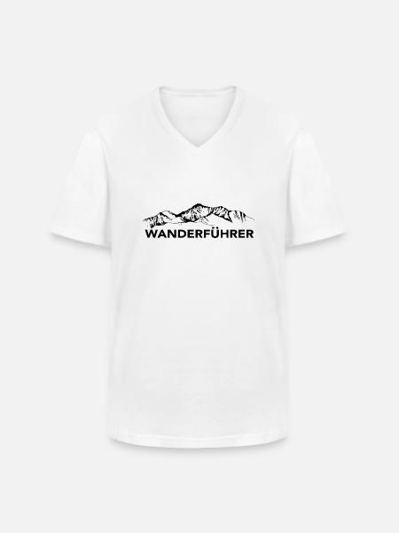Wanderfuhrer - (7) - Männer-T-Shirt mit V-Ausschnitt - Weiß