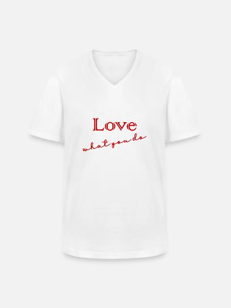 QUOTE,QUOTES,MESSAGE, MESSAGE,HUMOR - Men's V-Neck T-Shirt - white