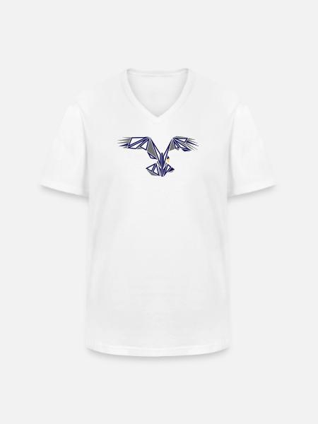 balbuzard pêcheur - T-shirt col V Homme - blanc