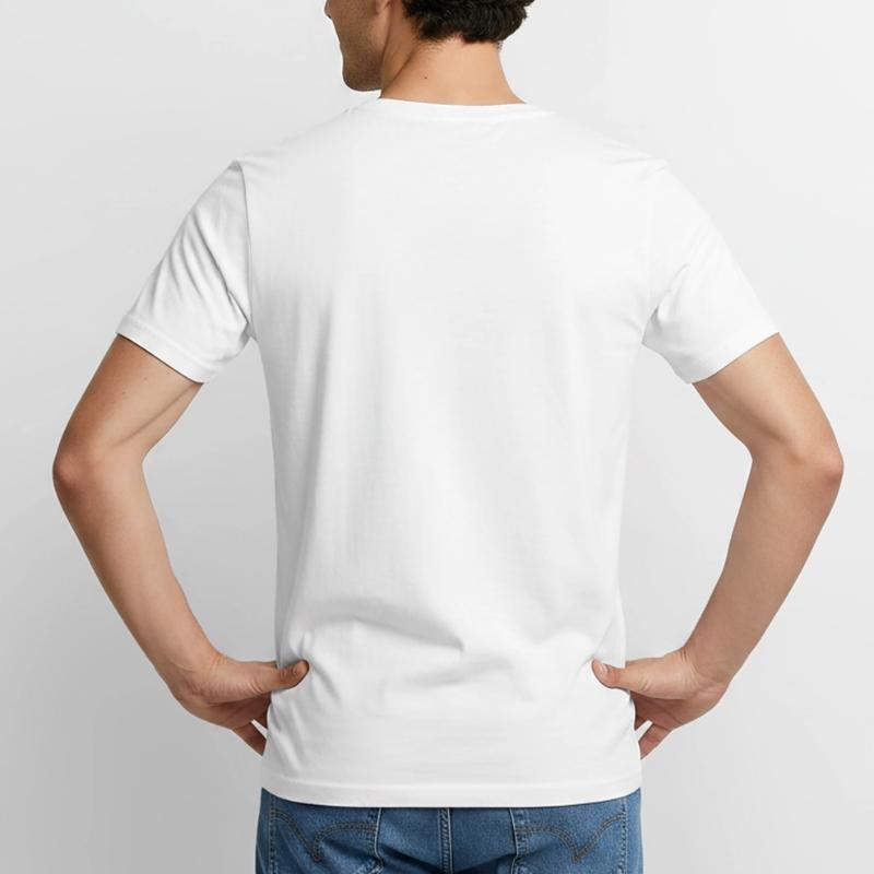 Conception de technologies informatiques pour nerds de code-barres T-shirt col V Homme