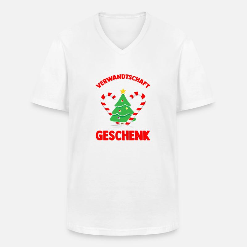 Weihnachtsmann Weihnachtszeit Weihnachts - Männer-T-Shirt mit V-Ausschnitt - Weiß