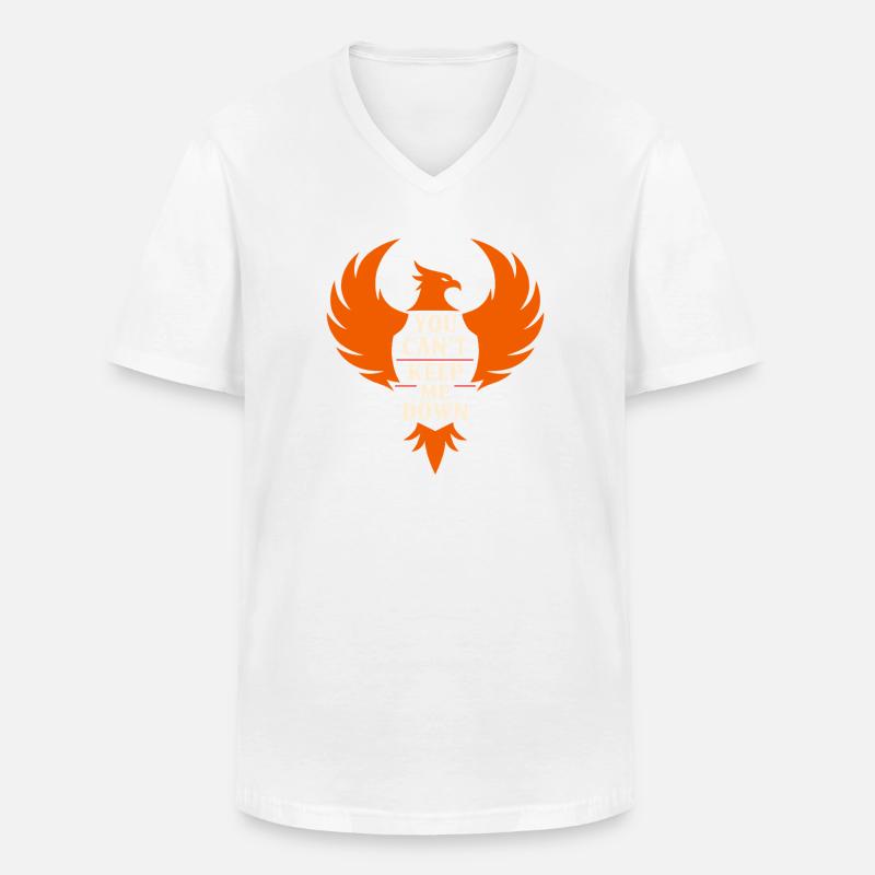 Heilungsreise Zur Transformation Innerer Stärke - Männer-T-Shirt mit V-Ausschnitt - Weiß