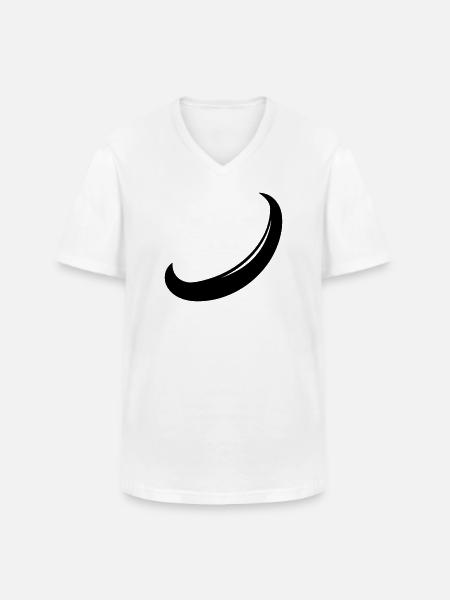 boomerang - Men's V-Neck T-Shirt - white