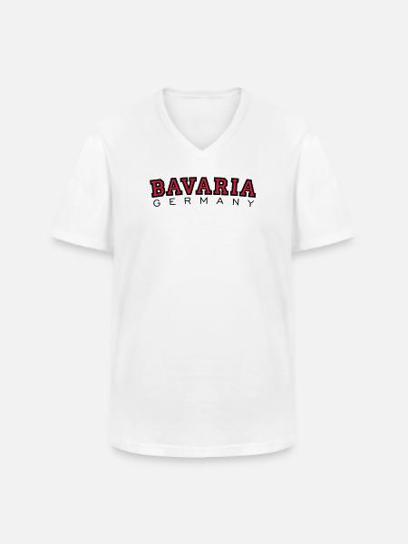 Bavaria Germany - Men's V-Neck T-Shirt - white