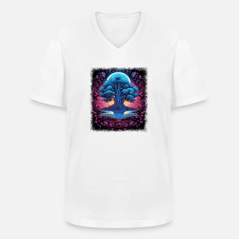 browser chef evolution tshirts - Männer-T-Shirt mit V-Ausschnitt - Weiß