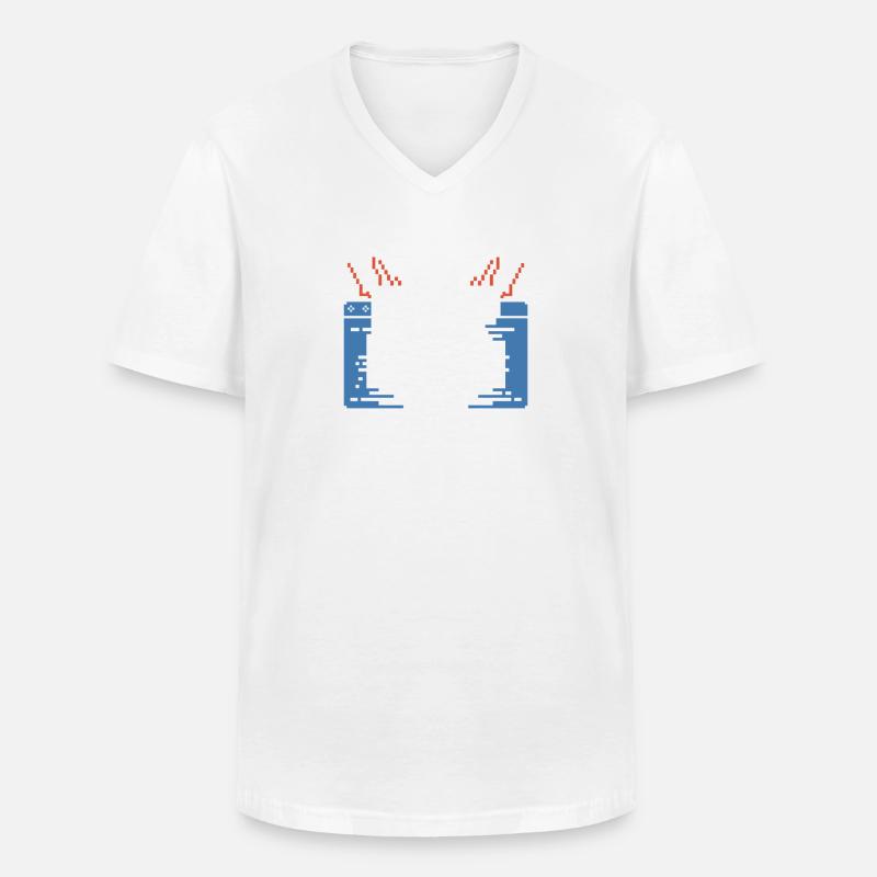 Coding Ninja Programmer Debugging Master - Men's V-Neck T-Shirt - white