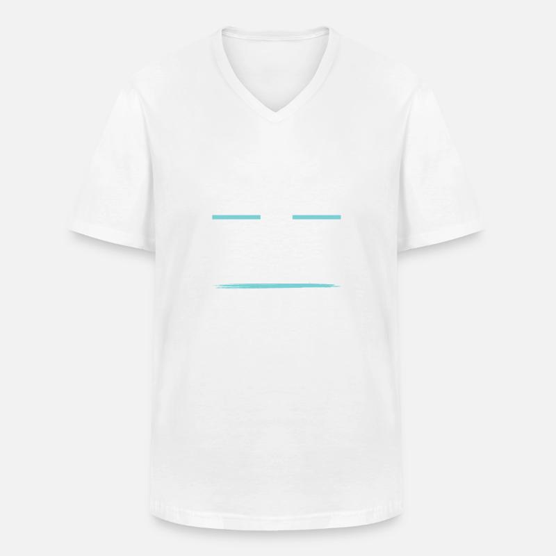 Drinking Crew - Männer-T-Shirt mit V-Ausschnitt - Weiß