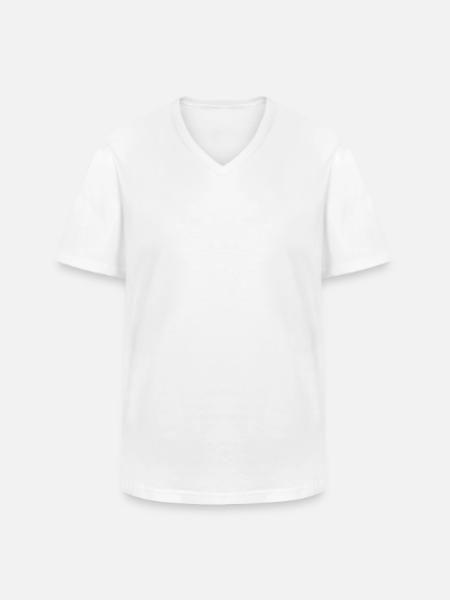 Bogen Brücke Selber Gestalten Geschenk - Männer-T-Shirt mit V-Ausschnitt - Weiß