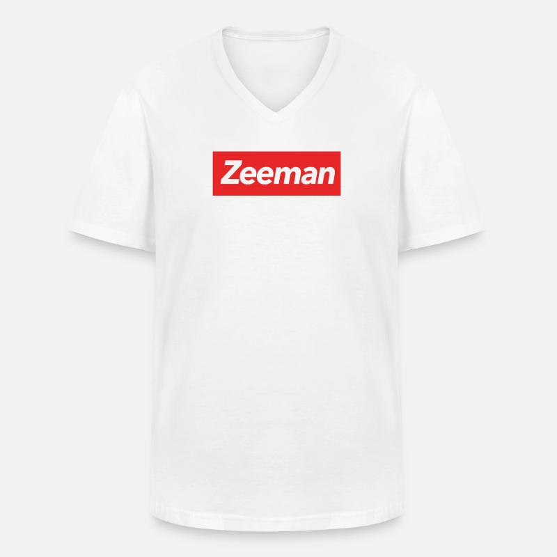 Sailor - Männer-T-Shirt mit V-Ausschnitt - Weiß