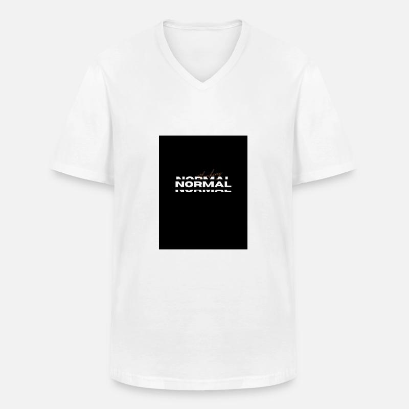 7813BB74 503B 4229 9E11 AB8F8D6C95C2 - Men's V-Neck T-Shirt - white