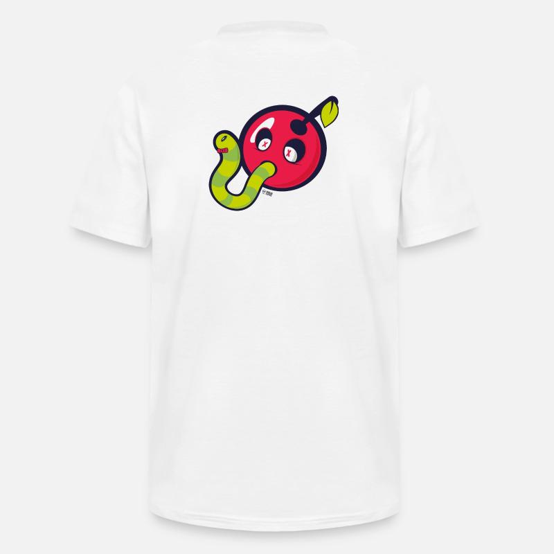Deadly cherry - Männer-T-Shirt mit V-Ausschnitt - Weiß