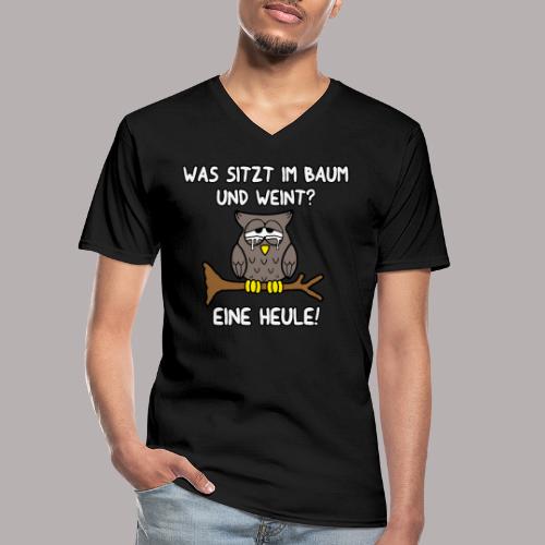 Eine Heule - Klassisches Männer-T-Shirt mit V-Ausschnitt