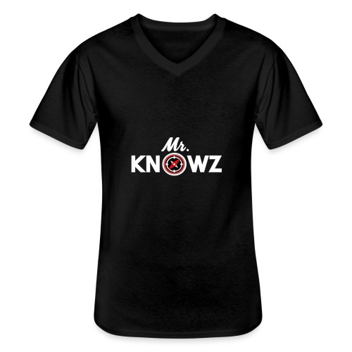 Mr Knowz merchandise_v1 - Men's V-Neck T-Shirt